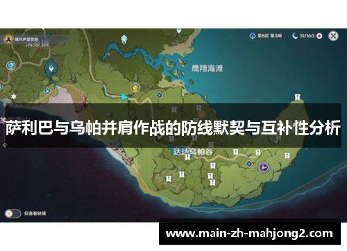 萨利巴与乌帕并肩作战的防线默契与互补性分析